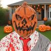 Realistic Pumpkin Halloween Mask 3D Halloween Cosplay Mask Full Face Mask  Costume Party Supplies