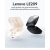 Auricular Bluetooth Inalámbrico Lenovo LE209, Cancelación de Ruido ANC, Música HiFi, Auriculares Bluetooth, 30H Duración de la Batería, Auriculares para Juegos