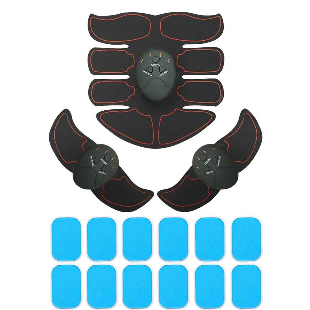 Bauchmuskelstimulator Hüfttrainer Elektrischer Stimulator Heim-Fitnessstudio Muskeltoner Schlankheitsmassagegerät