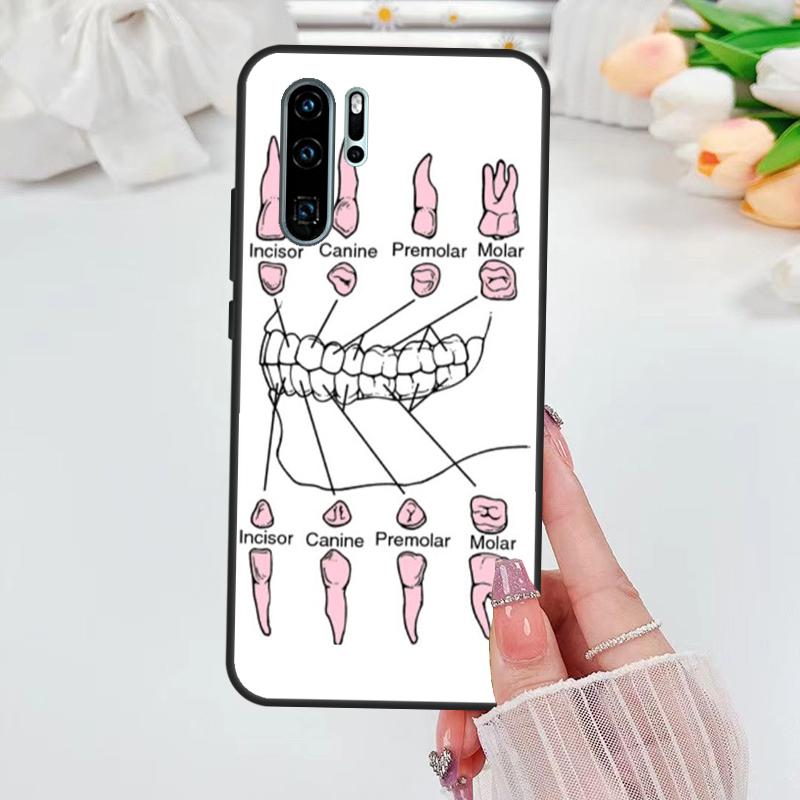 Dentist Dental Tooth Nurse For Huawei Nova Y70 Y72 Y73 Y60 Y90 Y61 Y91 8i 7i 11i 12i 12s 9 10 SE P20 P30 P40 Lite Case