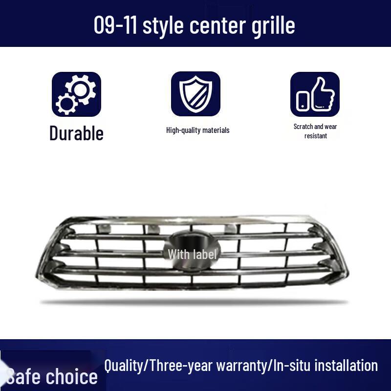 Front Grille Assembly for 2007-2017 Toyota Highlander Cooling Mesh