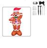 Inflatable Yard Outdoor Lighted Decor Decor Gingerbread for Christmas