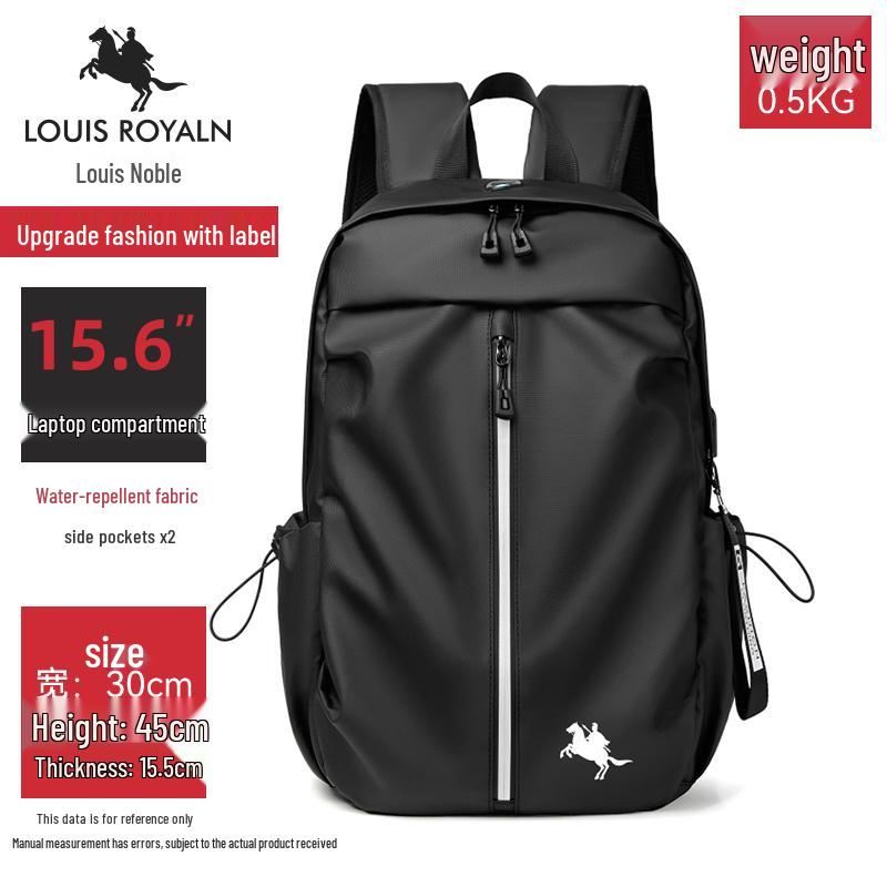 Men's Lightweight Large Capacity Travel and Laptop Backpack, Ideal for High School or College Students