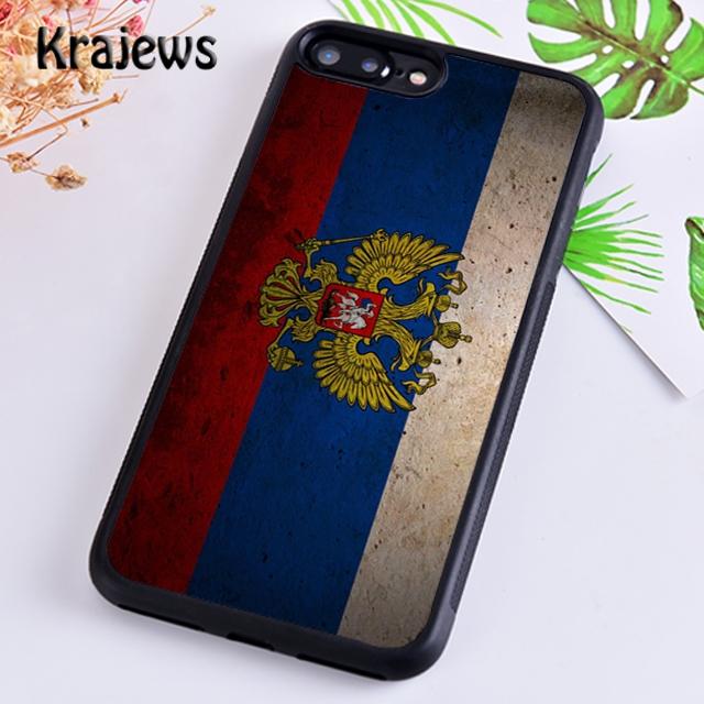 Krajews Moscow Russian Flag Bear Phone Case Cover For iPhone 14 5 6s 7 8 Plus X XR XS 11 12 13 Pro Max Samsung S21 S22ultra Plus
