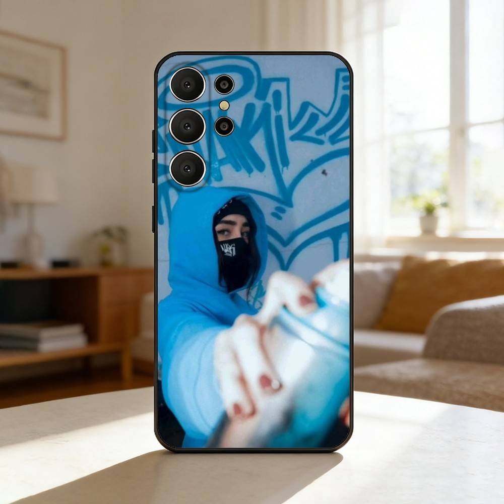 N-Nicki N-Nicole Rapper Phone Case For Samsung S26,S25,24,23,22,30,21,10,9,Ultra,Plus,Lite,Black Soft Case Samsung S24Plus