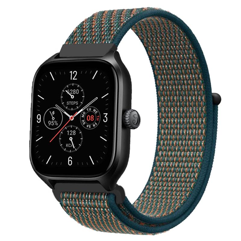 20mm 22mm Nylon Bandje voor Amazfit Balance 2 1/GTR 4 3 Pro 47mm/Bip 6 5 Sport Horlogeband Correa voor Amazfit Active 2/GTS 4 3 Riem