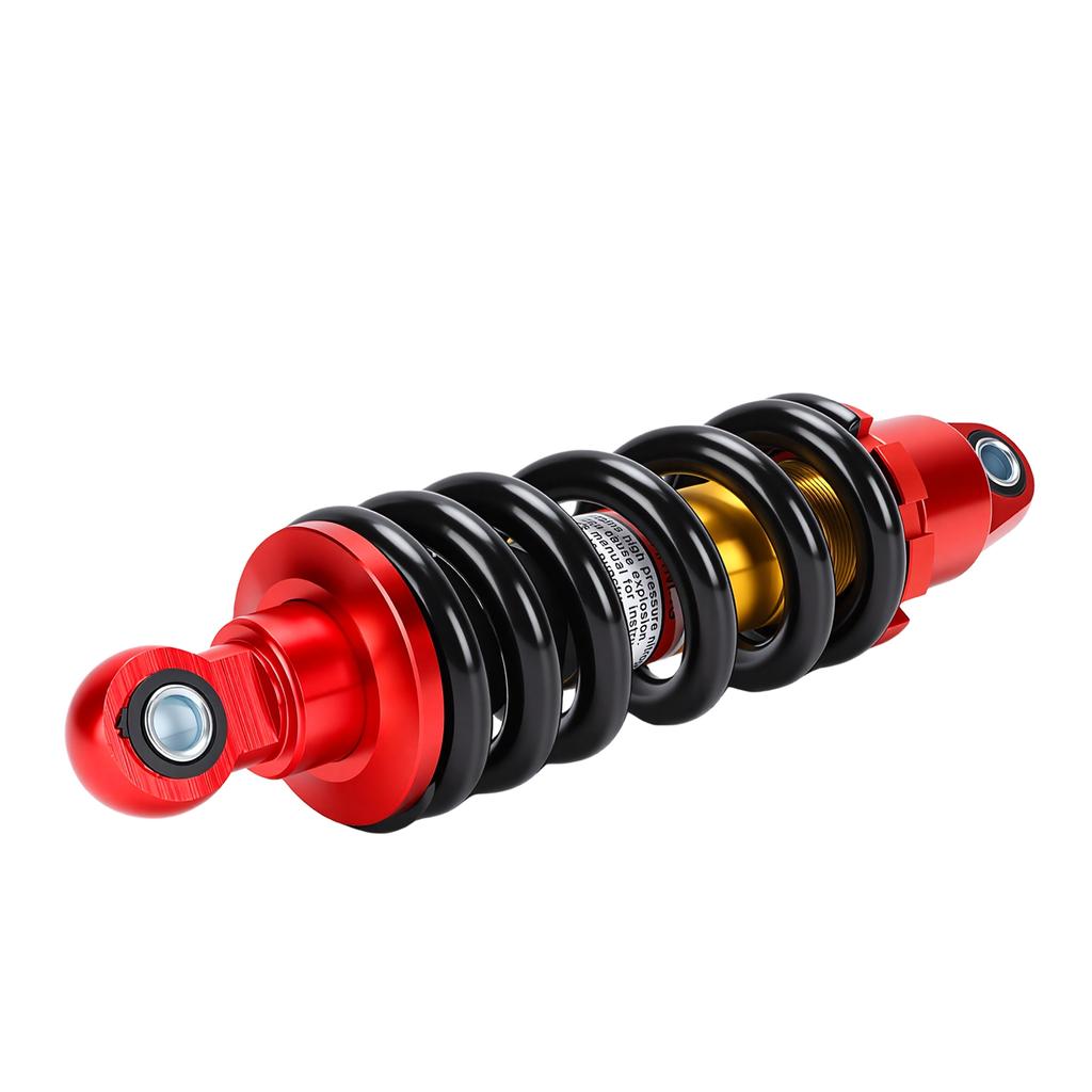 Rear Shock Absorber 250mm Adjustable Load Rear Spring Assisted Shock Absorber for Motorcycle ATV