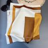 New Women Silk Printed Design Scarf For Women Fashion Neck Tie Hand Bag Foulard Wrist Kerchief Shawl Wraps Hajib Silk Scarves