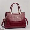 Elegant Crocodile Pattern Pu Bucket Bag For Women With Stylish Designs And Multiple Colors