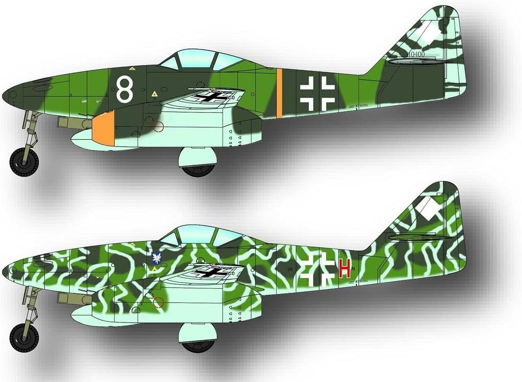 Doyusha 1/72 Messerschmitt Me262A-1a Plastic Model (Airplane)