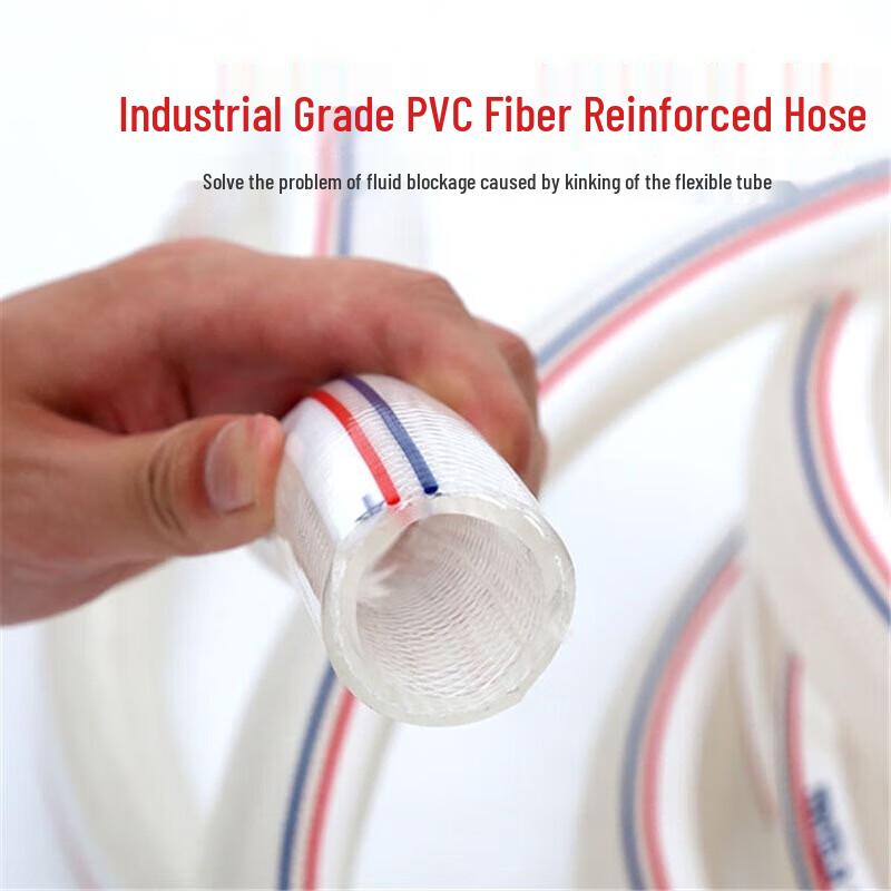 Jixiong PVC Fiber Reinforced Transparent Water Hose