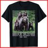 Queen Of The Tetons Grizzly 399 National Park 1996 - 2024 Black Cotton T-Shirt Unisex T-Shirt