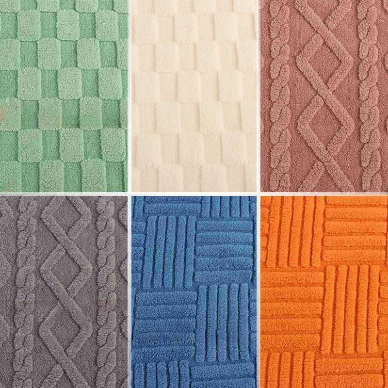100x200cm Jacquard Soft Plush Velvet Fabric For Sewing Home Wear Clothes Sofa Cushion Blanket Handmade DIY Fabric