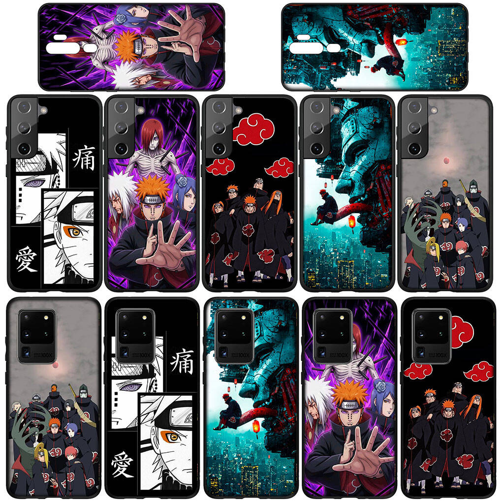 Case for iPhone 17 15 16 Plus Xiaomi Poco X7 X6 F8 F7 M8 C85 C75 C71 Redmi Note 14 12 11 13 Pro Max A4 14C 13C 15C Pain Poster Anime Akatsuki Narutos