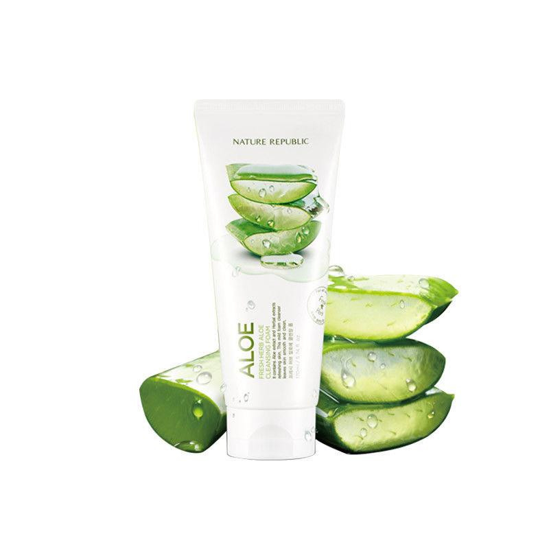 Nature Republic Frischer Kräuter-Aloe-Reinigungsschaum 170 ml