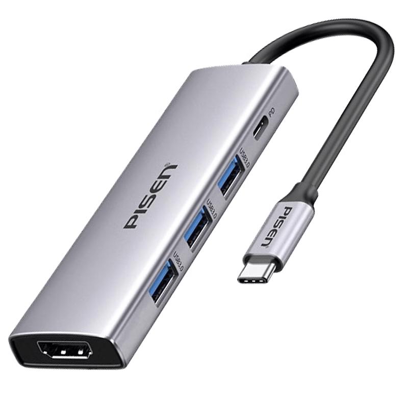 Pisen USB-C Multiport Adapter Hub JD Fast Delivery