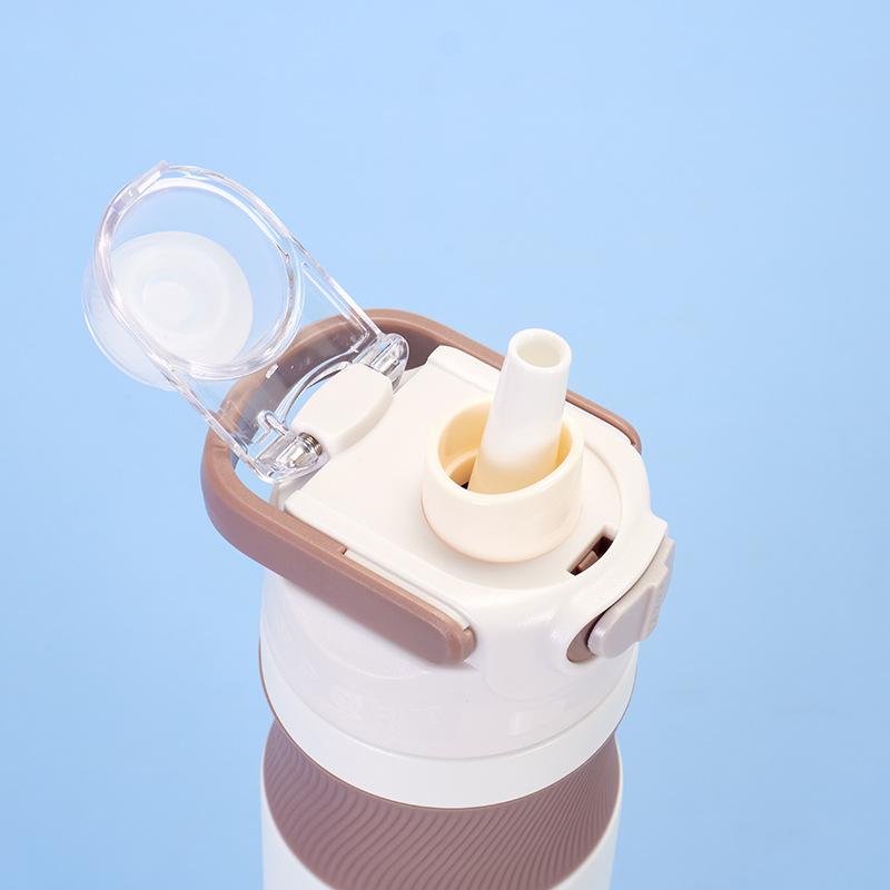 Portable 316 Stainless Steel Thermos Outdoor Portable Bouncing Direct Drinking Sports Kettle Mountaineering Travel Pot