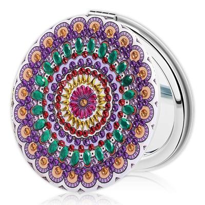 Diamond Art Diamond Painting Round DIY Makeup Craft 3D DIY Handmade Art Craft Popular for Christmas Gift Kit, Kit, Double-Sided Mirror, Mirror, Kit,
