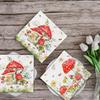 40Pcs Mushroom Paper Napk Mushroom Guest Napk Enchanted Forest Napkin Cottagecore Paper Napkin