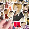 61 Haikyu!! PVC Stickers, Waterproof Graffiti Stickers, Popular, Cute, Stylish Anime and Manga Stickers for Diary Decoration, DIY Stickers for Cars, M