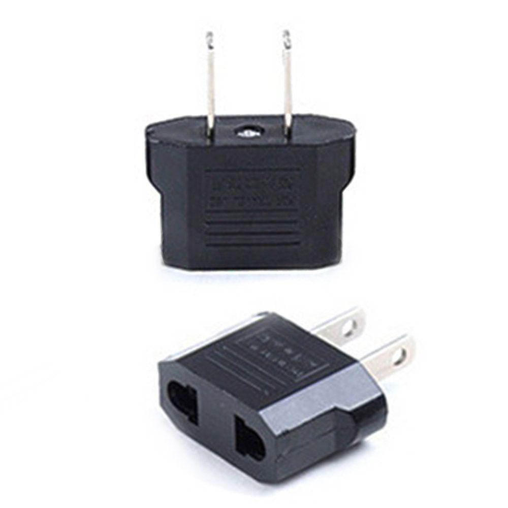 Outlet EU To US European American USA Charger Plug Adapter Jack Converter