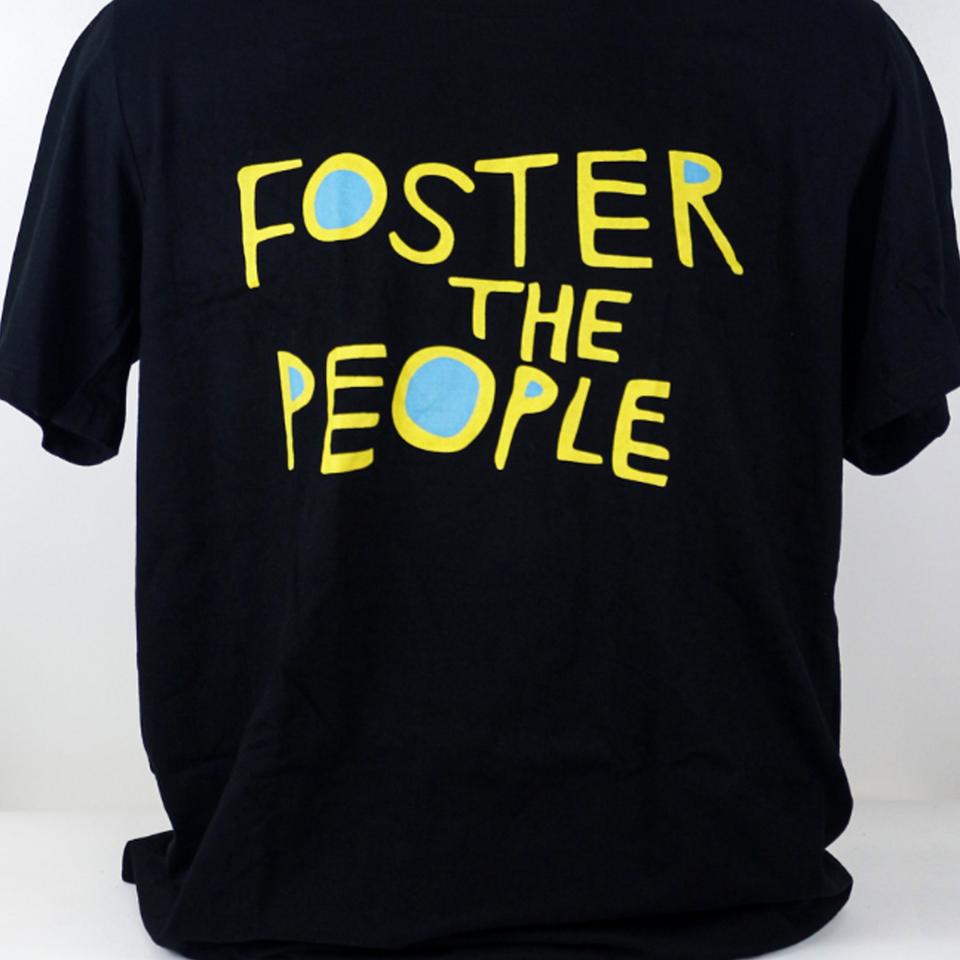 Foster The People band logo T-shirt black Unisex All sizes XXL