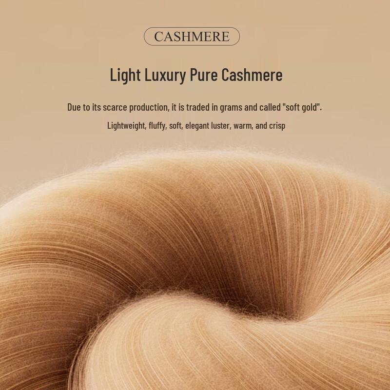 Men's 100% Cashmere Down Coat with Detachable Liner