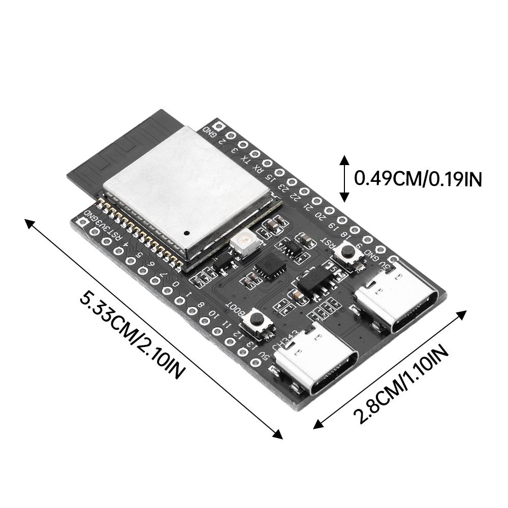 ESP32 C6 Development Board WiFi Bluetooth Module for Arduino Internet of Things ESP32-C6-WROOM-1 TYPE-C 4MB 8MB 16MB Flash