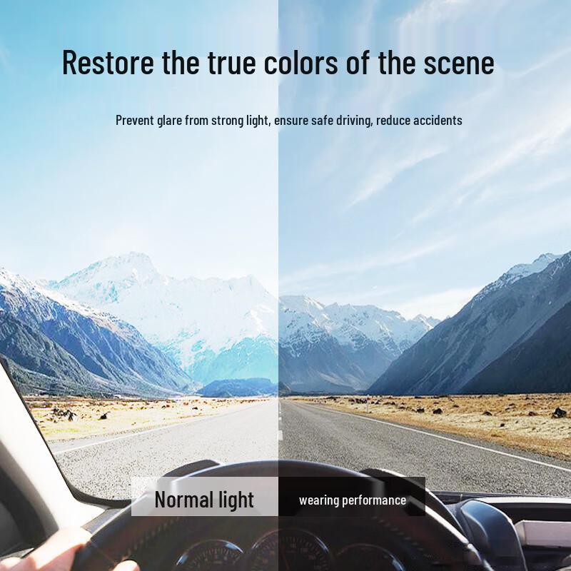 Square Frame Polarized Sunglasses