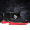 Four Seasons Fashion Rain Shoes Men's Short Rain Boots Large Size Kitchen Work Shoes Gel Shoes Fishing Shoes Men's and Women's