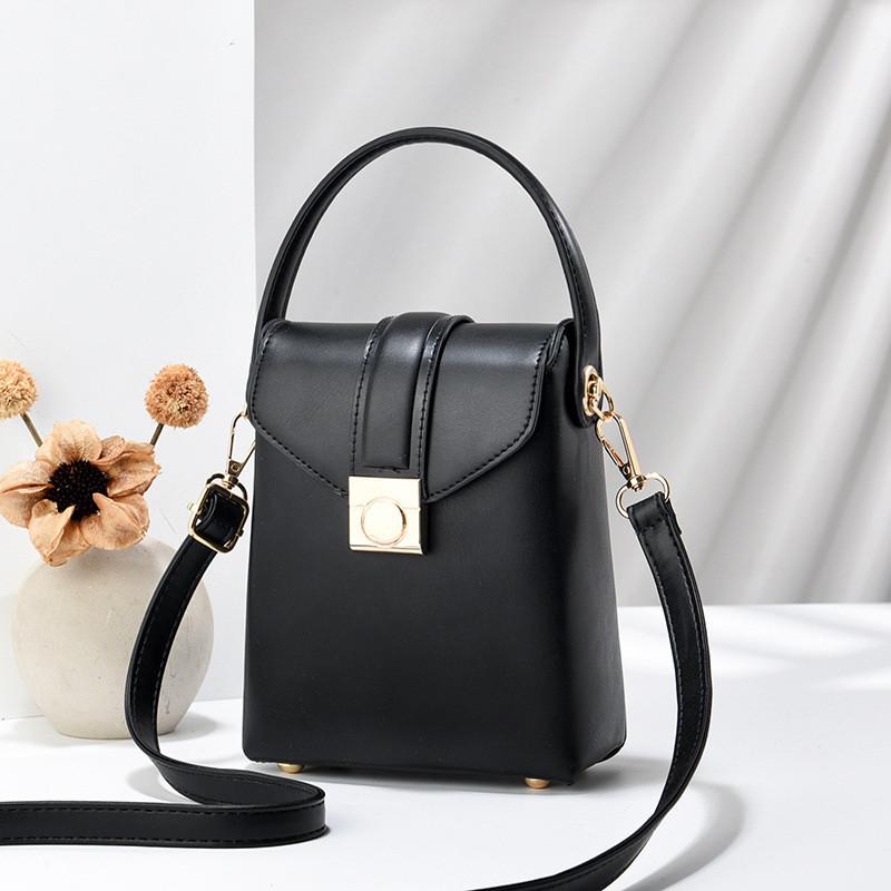 

Trendy Small Shoulder Bag For Women With High-end Pu Material In Various Colors чёрный
