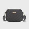 2024 Women's Cross-Border Roll-Up Camera Bag: Personalized, Embroidered Square Design