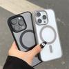 For Magsafe Wireless Charge Case For iPhone 11 12 13 14 15 Pro X XR XS Max 7 8 Plus Magnetic Bumper Transparent Cover