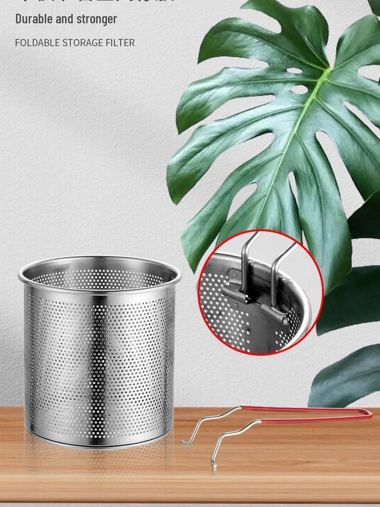 Mini-Edelstahl-Bratpfanne ohne Beschichtung mit Sieb für Induktionsherde
