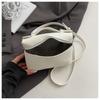 Chic Lychee Grain Women Lunch Tote Bag Insulated Shoulder Crossbody Handheld Bag for Commute Office Food Storage