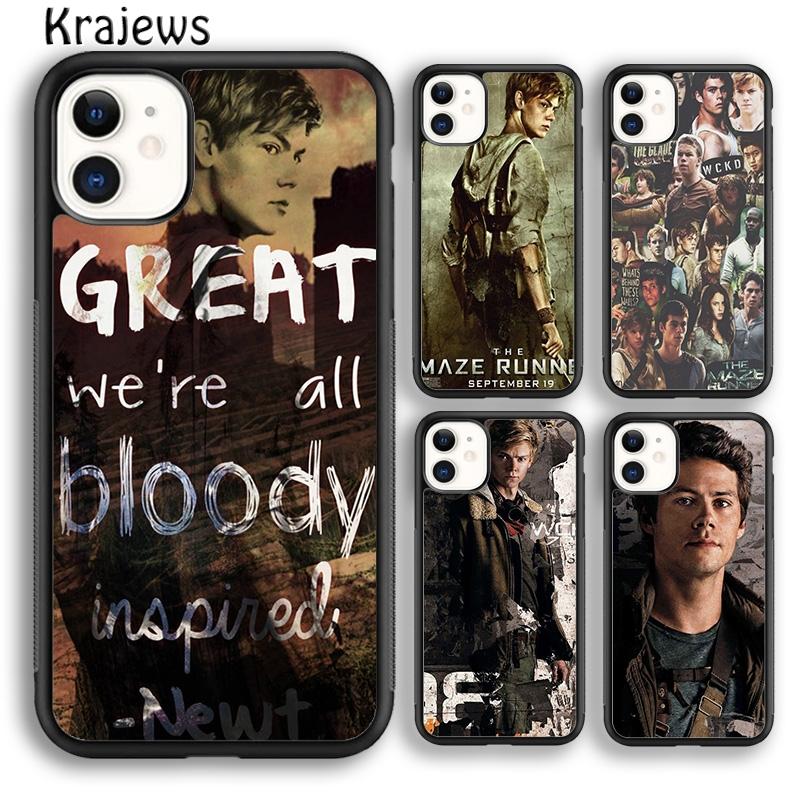 Krajews The Maze Runner Poster Newt Handyhülle Cover Für iPhone 17 Air 16 15 14 plus 11 12 13 pro max Hülle Fundas