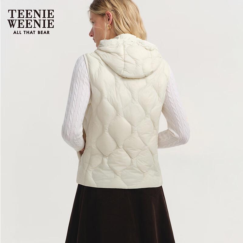 Teenie Weenie Women's Minimalist Hooded Wool Coat