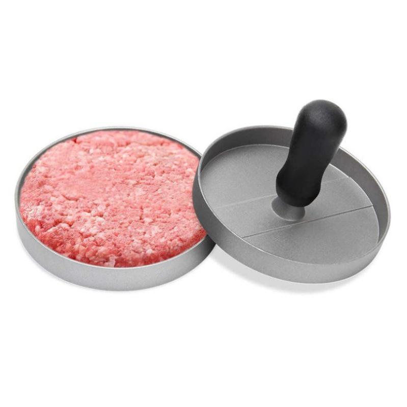 Round Hamburger Press and Patty Mold with Filling Option
