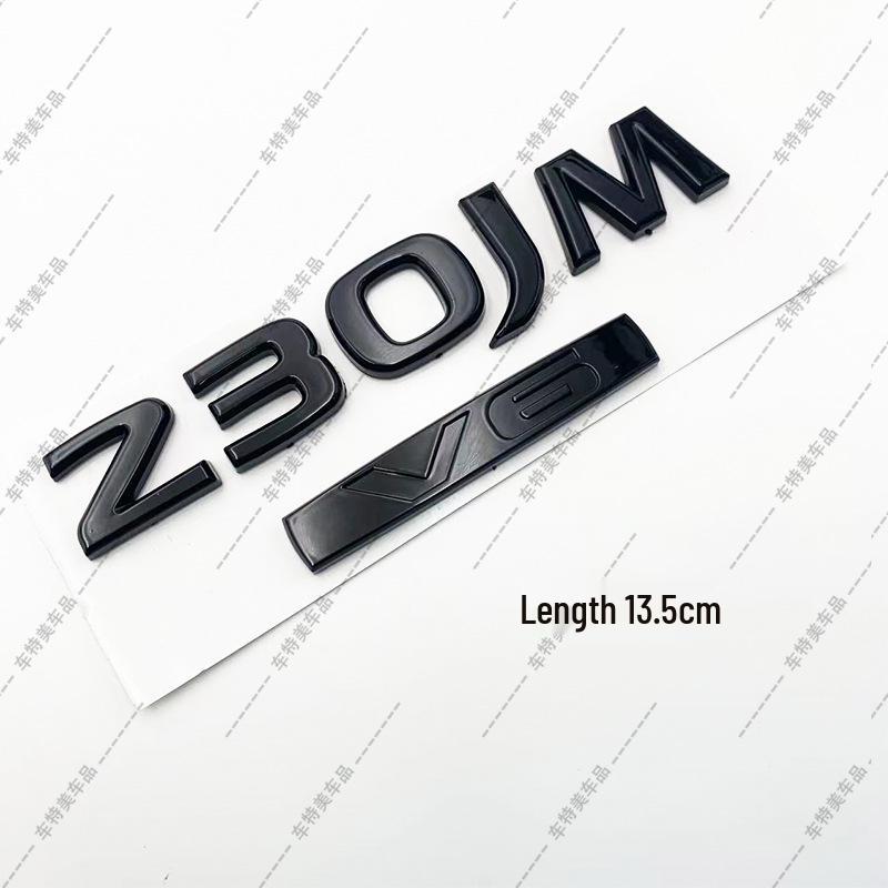 QASHQAI/X-TRAIL Naklejka z literami angielskimi na logo samochodu do dekoracji bagażnika