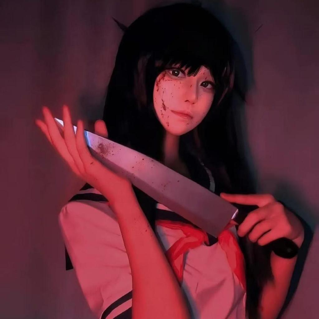 1. Game Yandere Simulator Ayano Aishi Cosplay Costume Yandere Chan Akademi High Sailor JK Uniform Full Outfit for Halloween Comic Con