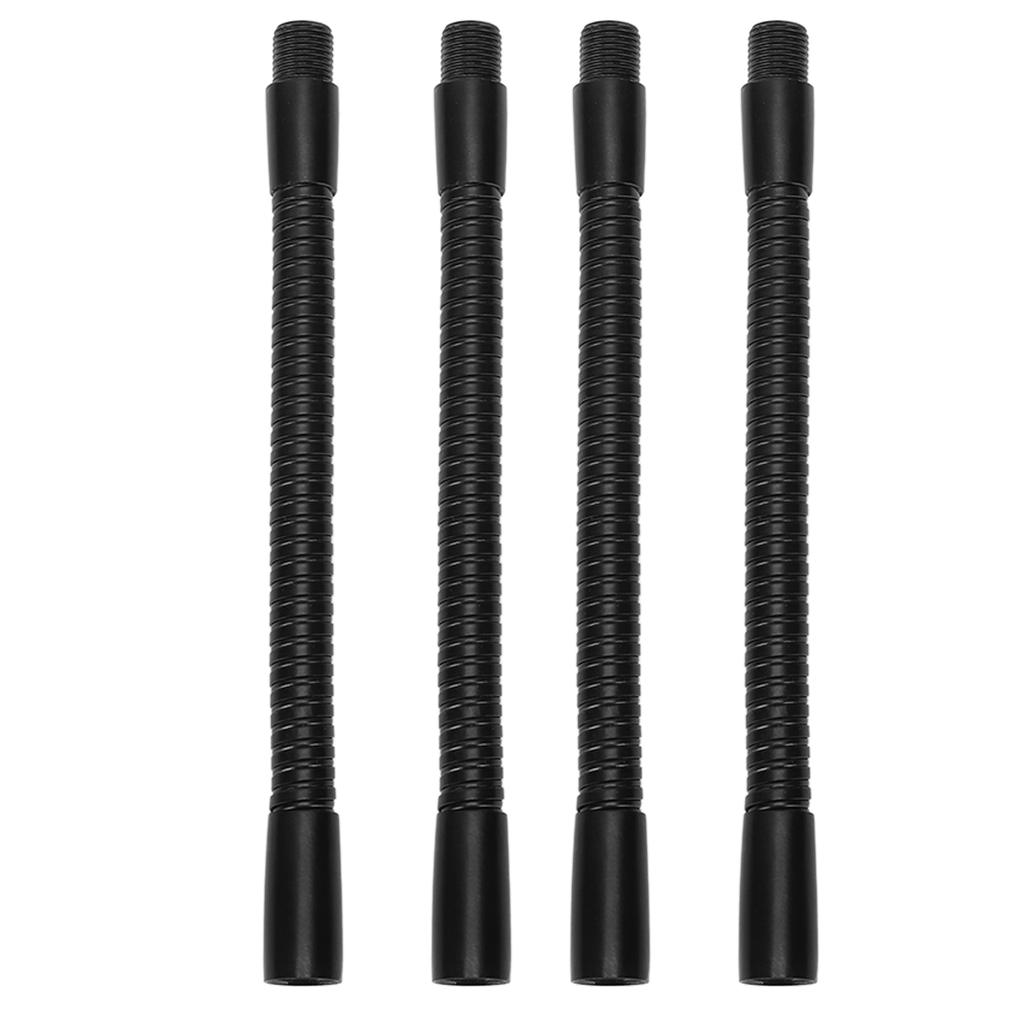 4 Pcs Gooseneck Lamp Hose Aluminium 10mm Caliber Flexible Table Desk Lamp Hose Lighting Fittings