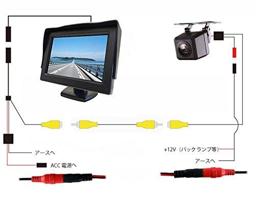 origin DC power cable for back camera or car monitor