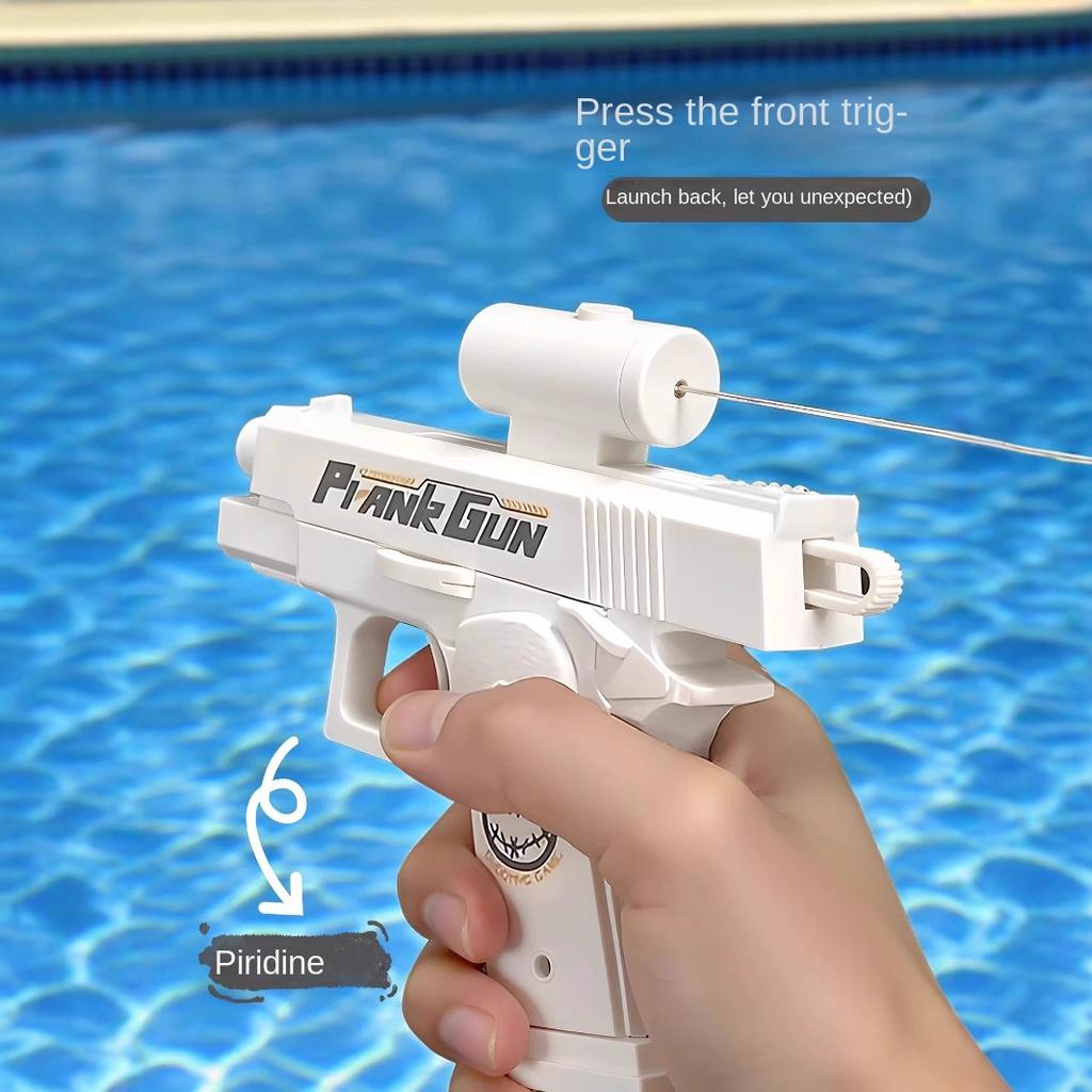.Funny Double-Sided Reverse Water Gun - Summer Prank Toy,Mini Tactical Water Sprayer for Kids & Adults, Pool Beach Water Fight