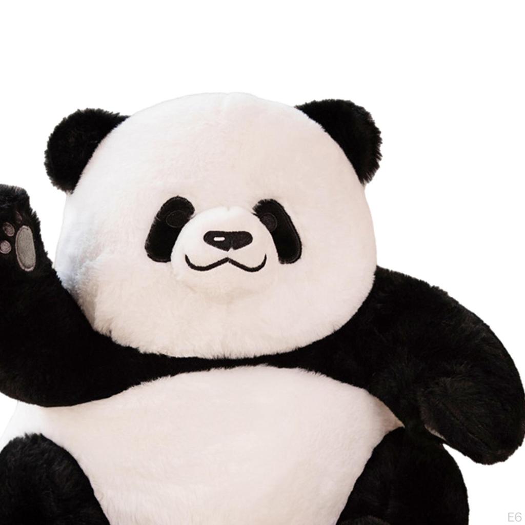 Adorable Panda Plush Toy - Soft and Cuddly Gift for Valentine's Day or Halloween