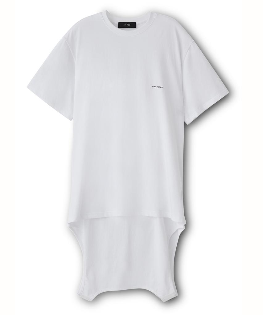 HYII Unisex Hybrid Two-Way T-Shirt [White]