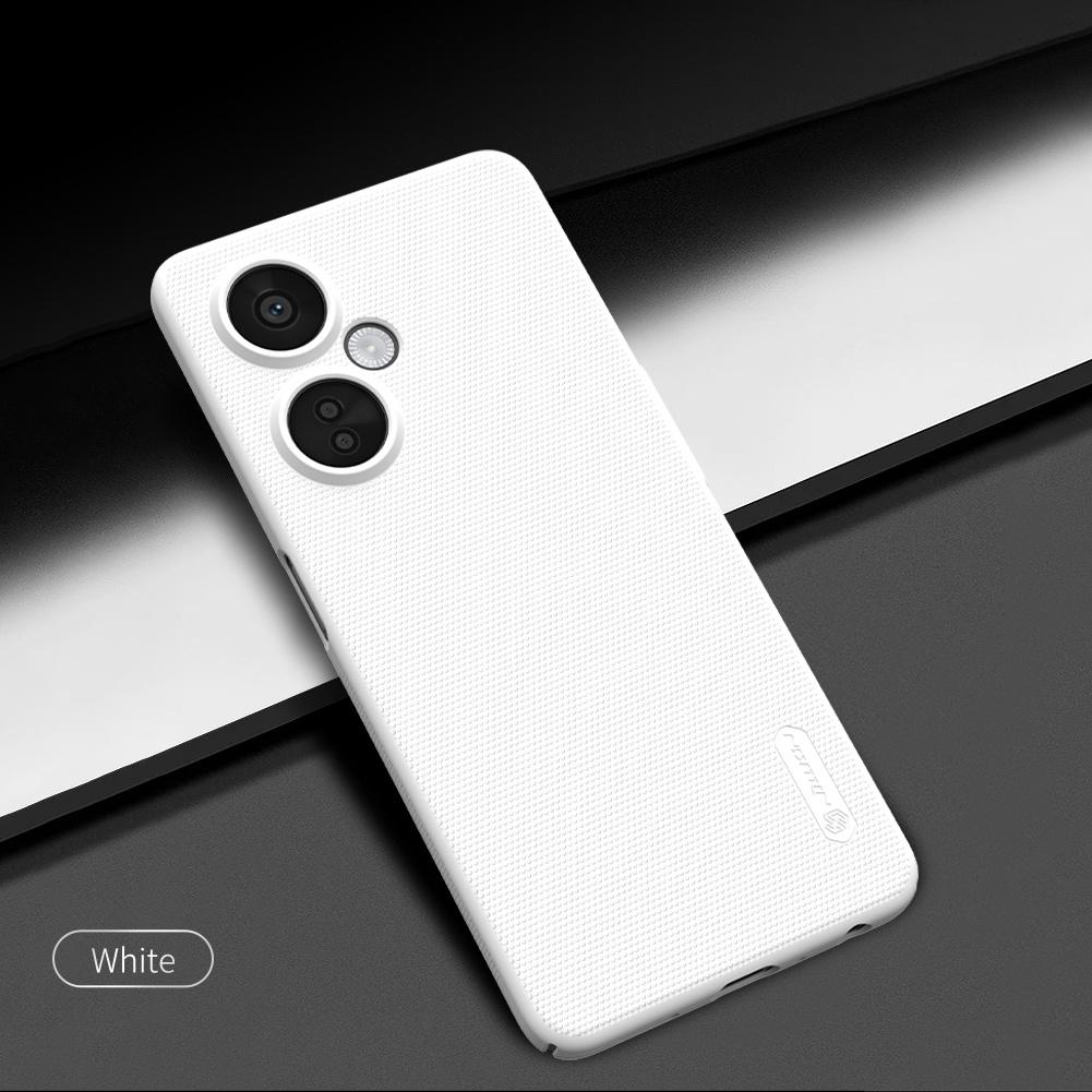 

NILLKIN Жесткий чехол для телефона из поликарбоната для OnePlus Nord CE3 для Oppo K11, ультратонкий противоударный чехол с защитой от отпечатков пальцев, задняя крышка For OnePlus Nord CE3 белый