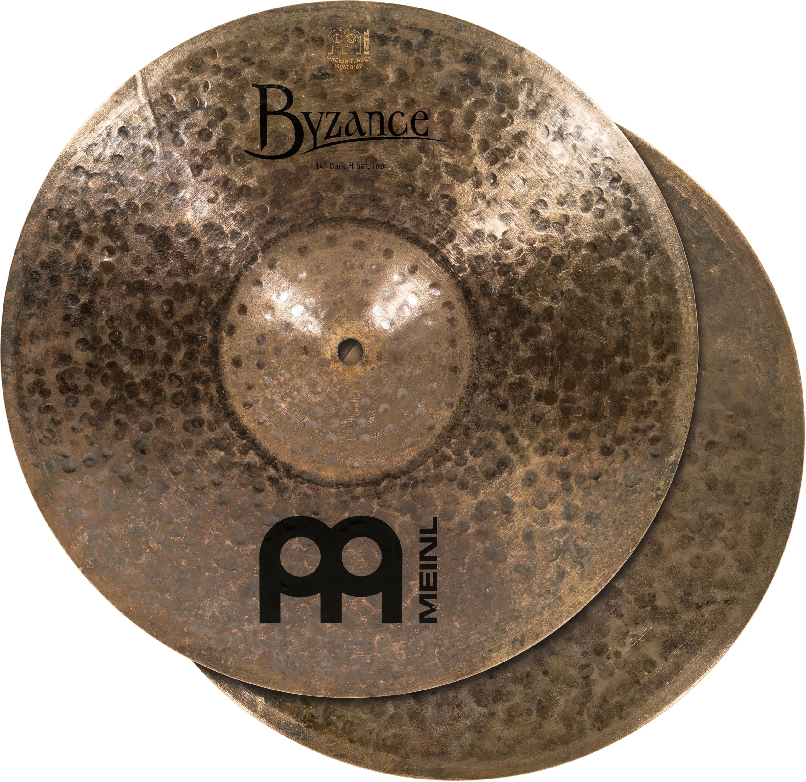 

MEINL Byzance Dark Series Cymbal Hihat Pair B14DAH Hi-hat 14 []