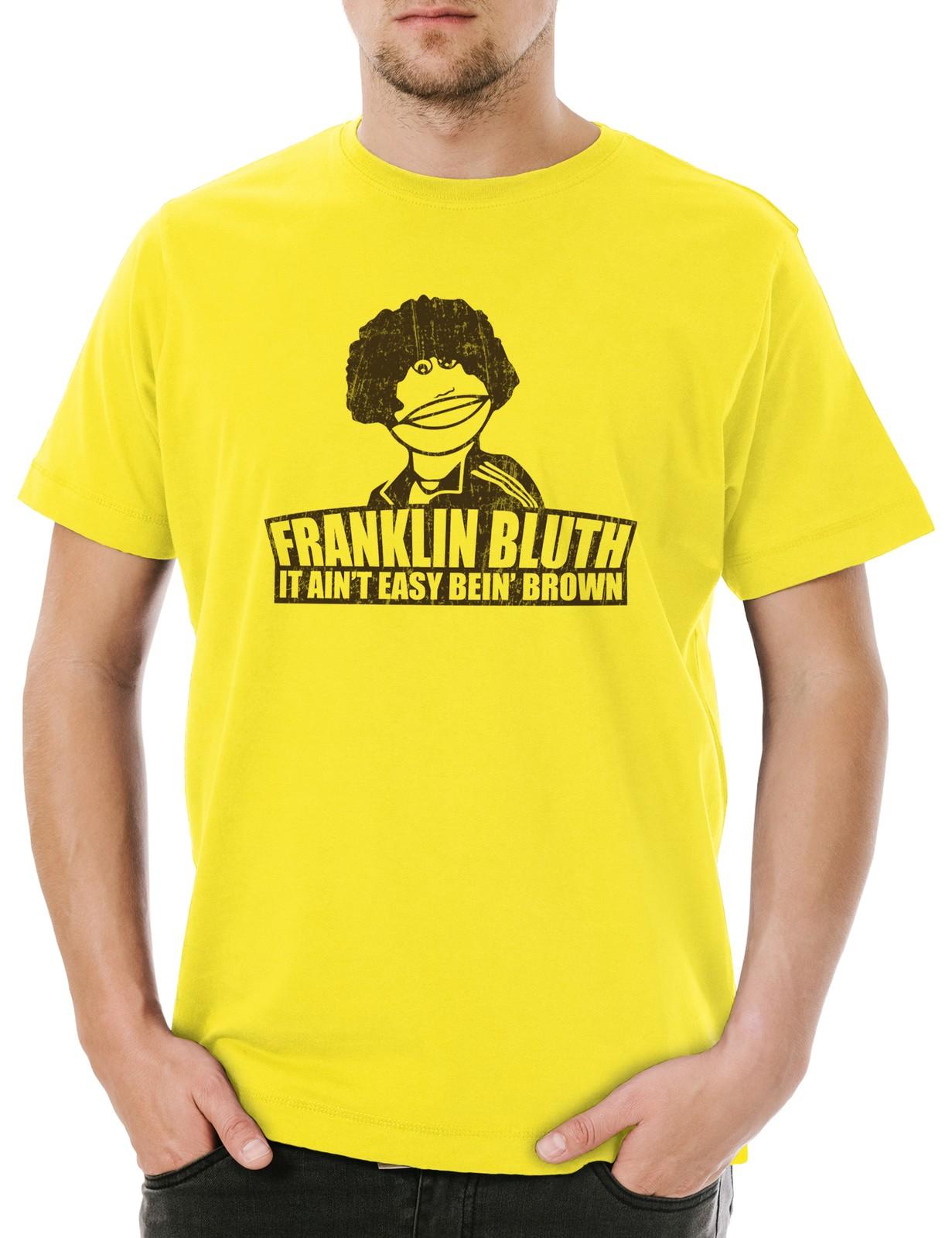 Franklin Bluth Herren T-Shirt Arrested Sign Zeichen Development Symbole George XL