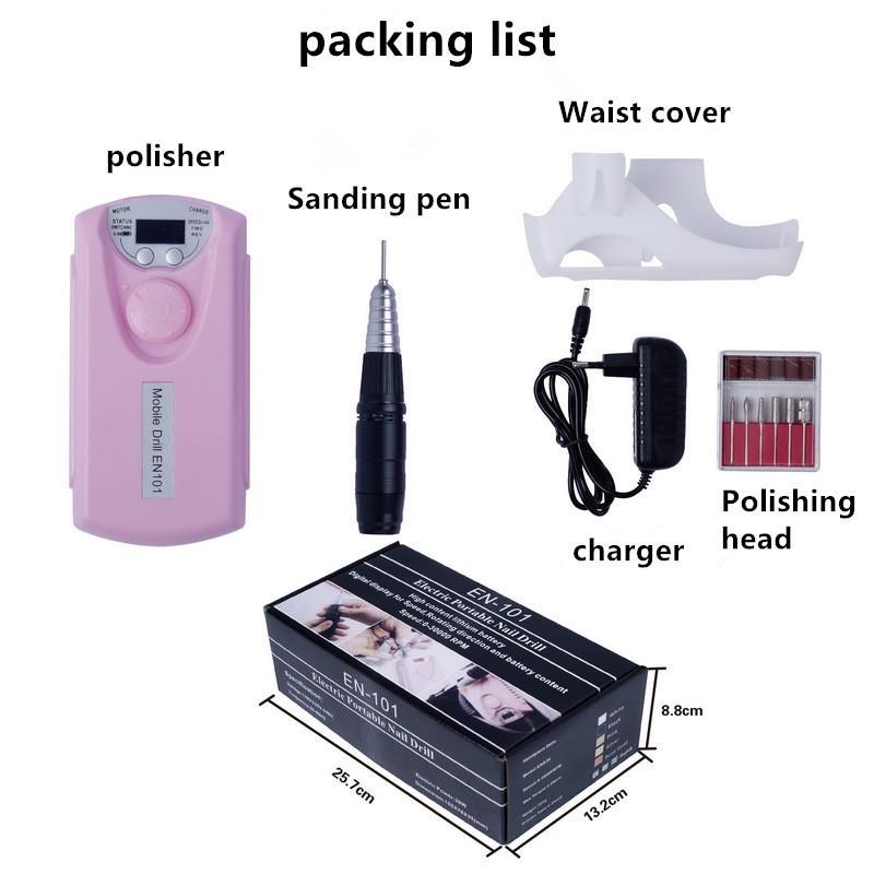 Mobile Nail Polishing Machine Charging Portable Nail Nail Polishing Machine Nail Tools