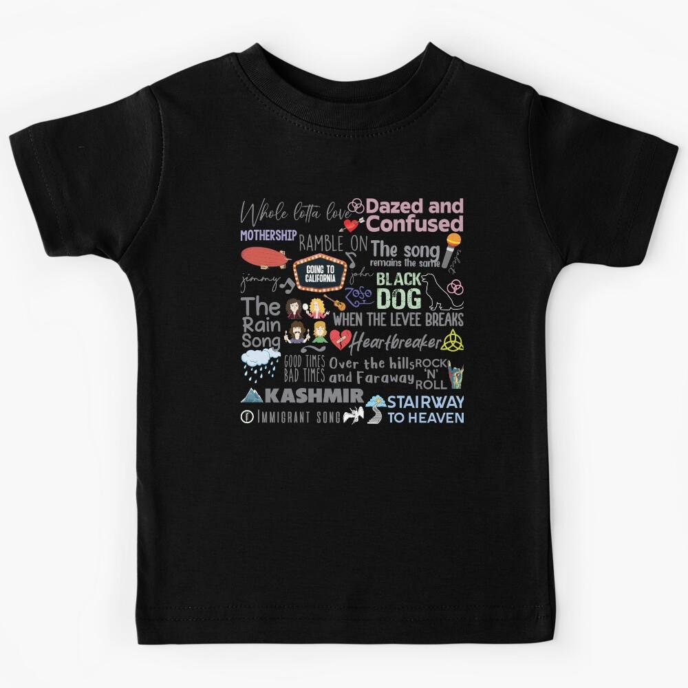Epic Zeppelin Art Kids T-Shirt 120